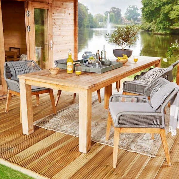 Teak Garden Table Durability